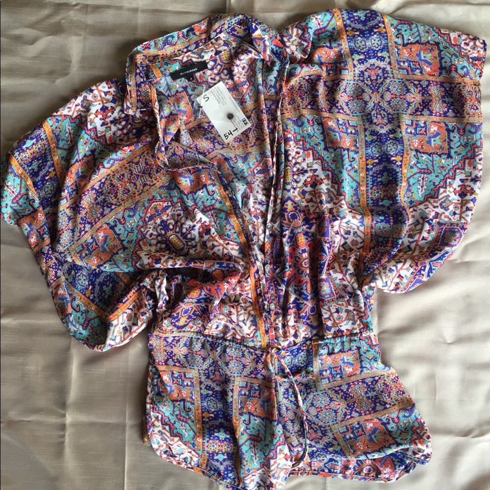 Multi color Olivaceous Jumper NWT